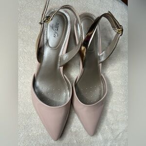Alfani Blush and Rose Gold Heels